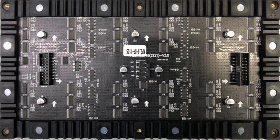 Tamanho interno dos módulos do diodo emissor de luz de Flexibie SMD P3.0: 240mm*120m para a fábrica diagonal pequena de Shenzhe da emenda da alta resolução dos sinais 80*40