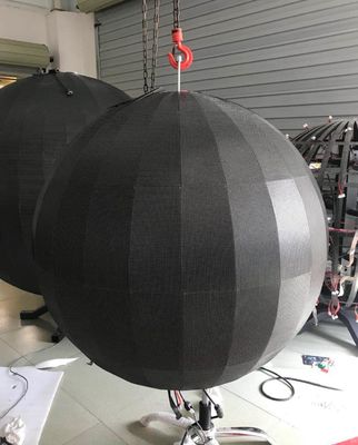 Diâmetro de bola impermeável da varredura 0.8m 1m 1.2m da exposição 1/16 da esfera do diodo emissor de luz IP33