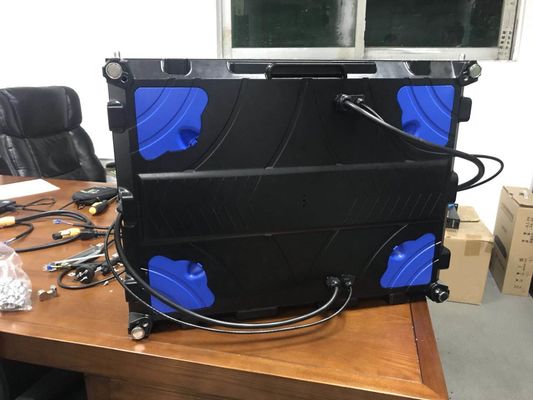 Parede do Dado-caso do alume que monta a fábrica durável de Shenzhen do consumo da baixa potência da tela video interna resistente do diodo emissor de luz de 8 quilogramas