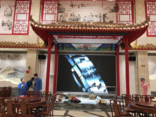 O ímã interno de P3 SMD instala a exposição video da parede do diodo emissor de luz da cor completa HD P3 almofada a fábrica de Shenzhen